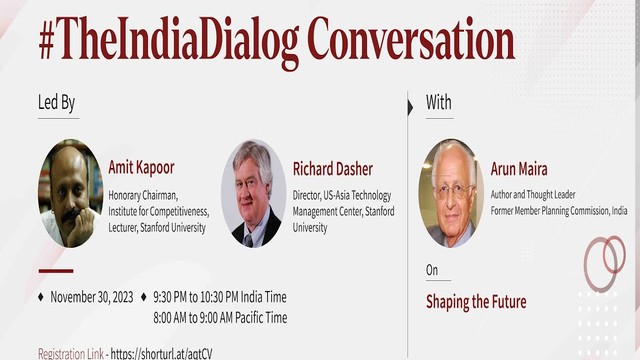 #TheIndiaDialog Conversation with Arun Maira