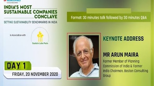 Keynote address |  Mr. Arun Maira, Former Member of Planning Commission of India & Former Ind...